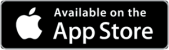 A black rectangular badge with the Apple logo on the left and the text "Available on the App Store" on the right in white font. The badge indicates the availability of an application for download on the Apple App Store.